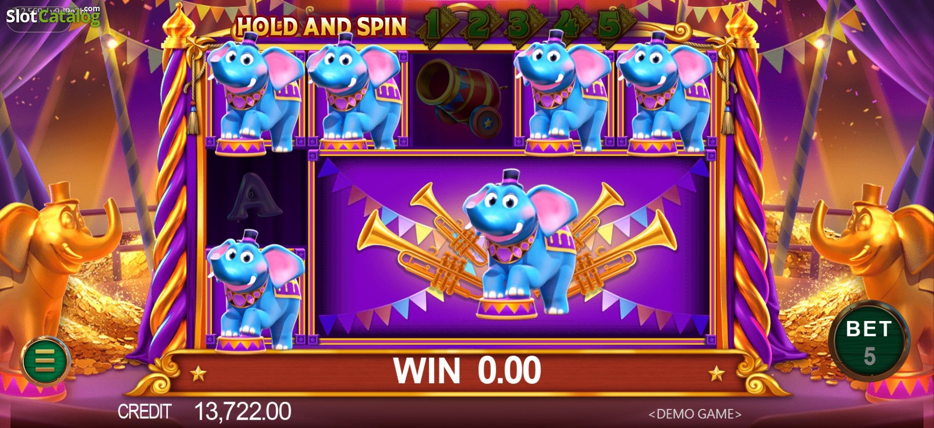 Wonder Elephant slot, caça-níqueis elefantes